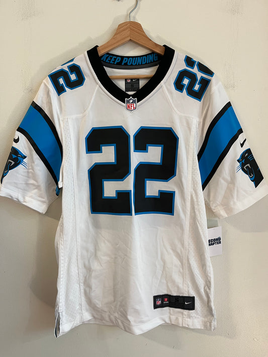 2016 Carolina Panthers Christian McCaffery Nike Away Jersey (S)