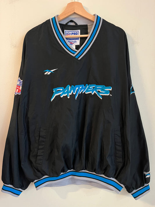 90s Carolina Panthers Reebok Pro Line Cat Scratch Windbreaker (XL)