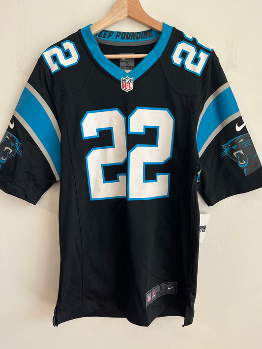 2010s Carolina Panthers Christian McCaffery Nike Home Jersey (S)