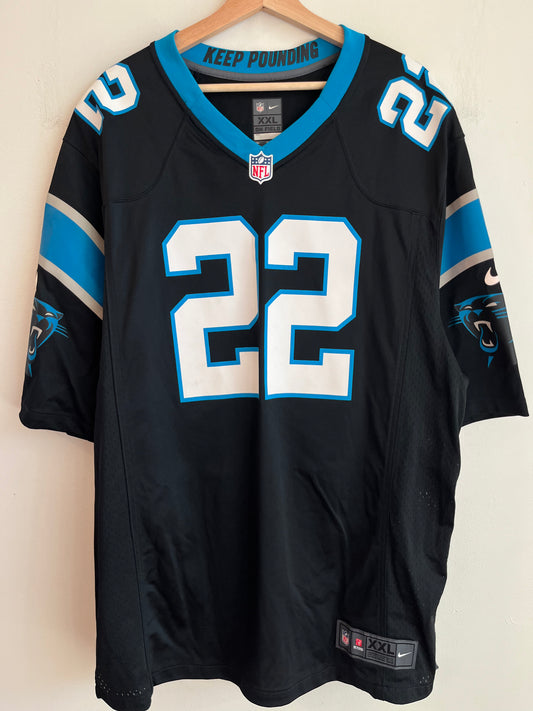 00s Carolina Panthers Christian McCaffery Nike Home Jersey (XXL)