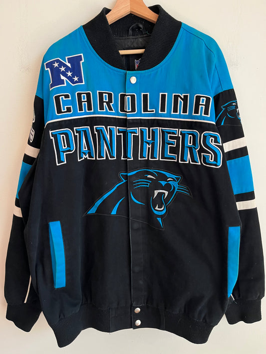 2010s Carolina Panthers NFL Racing Jacket (XXXL)