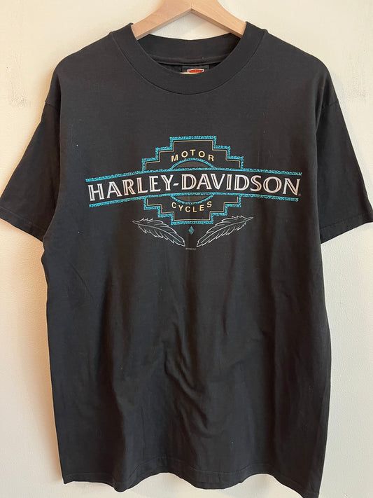 1998 Harley Davidson Black Greenville Tee (M)
