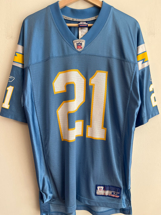00s San Diego Chargers LaDainian Tomlinson Powder Blue Reebok Jersey (M)