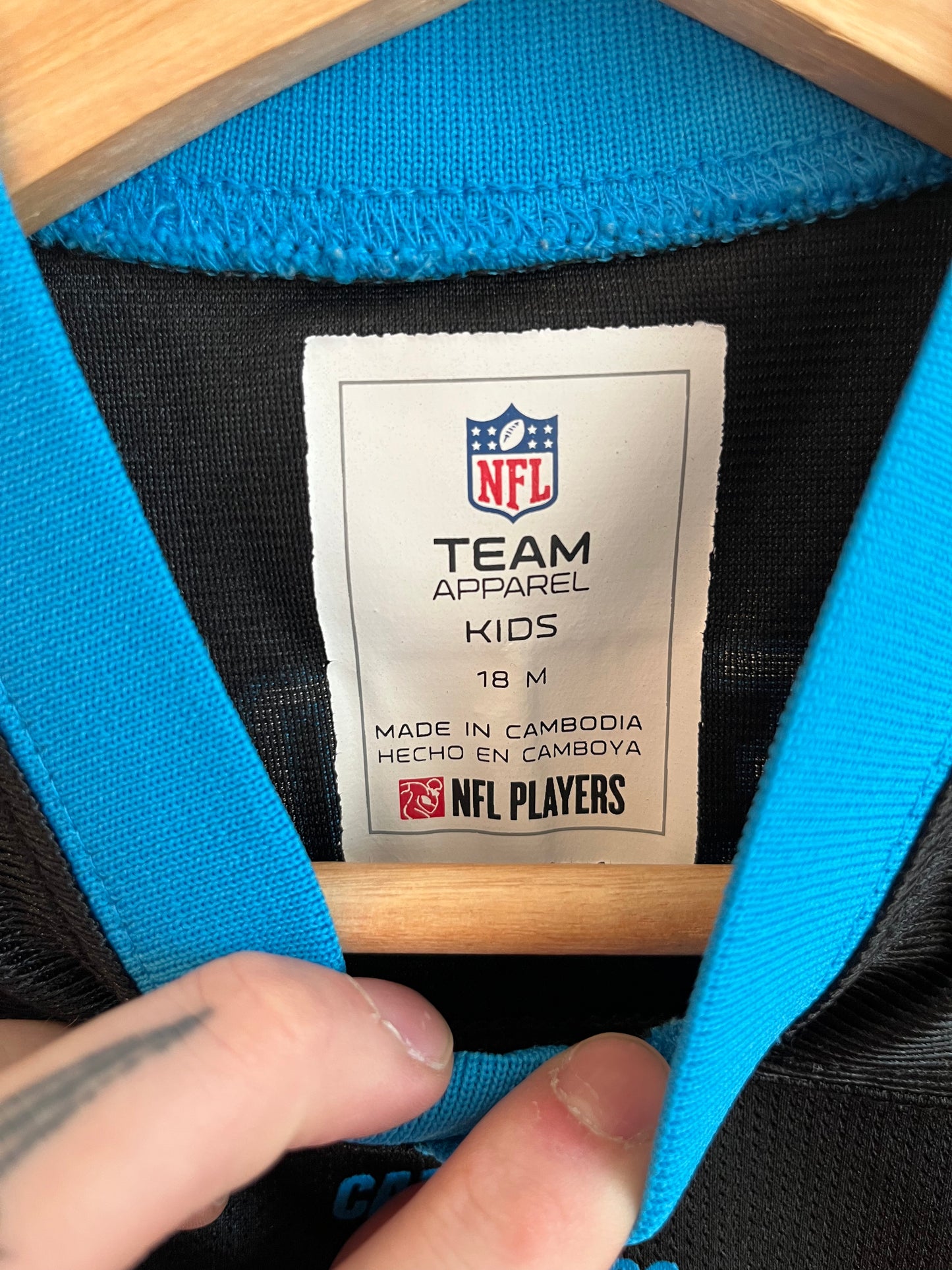 2010s Carolina Panthers Cam Newton Infant NFL Players Jersey (18m)