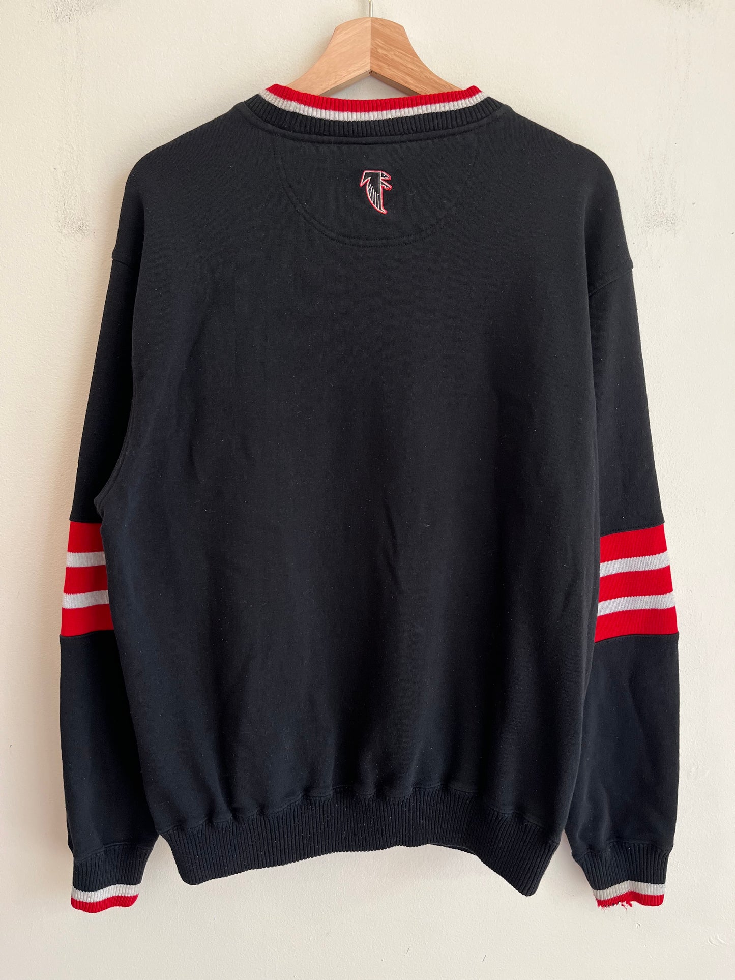 00s Atlanta Falcons Lee Embroidered Crewneck (L)