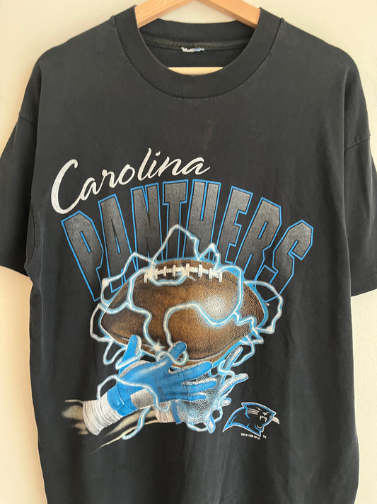 1995 Carolina Panthers Lightning Catch Tee (XL)