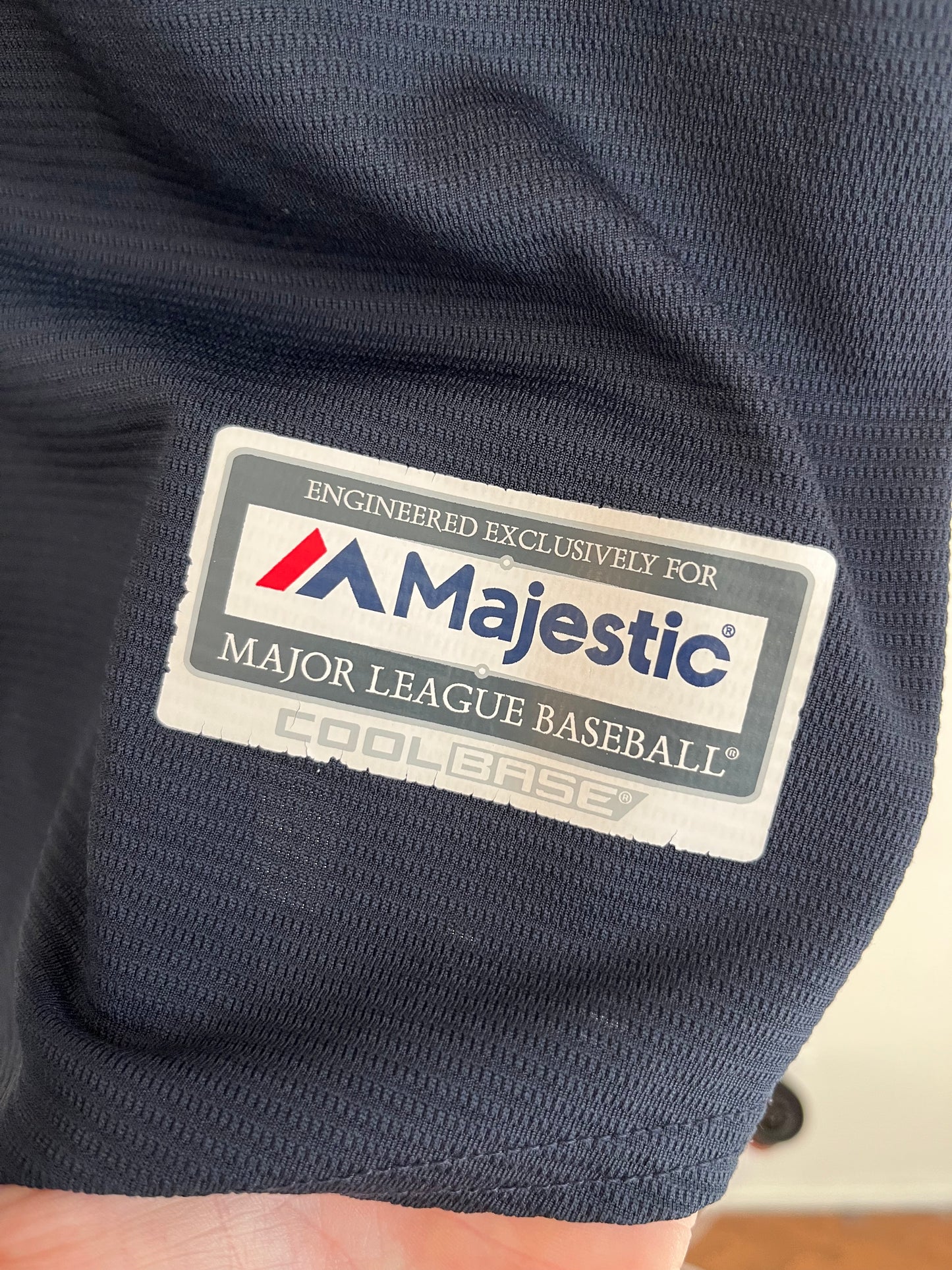 00s Atlanta Braves Majestic Cool Base Jersey (M)