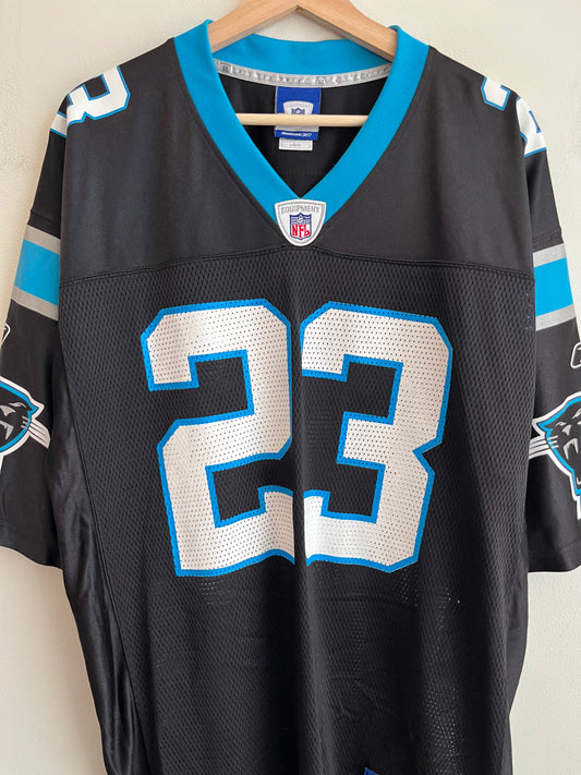 00s Carolina Panthers Ken Lucas Reebok Home Jersey (L)