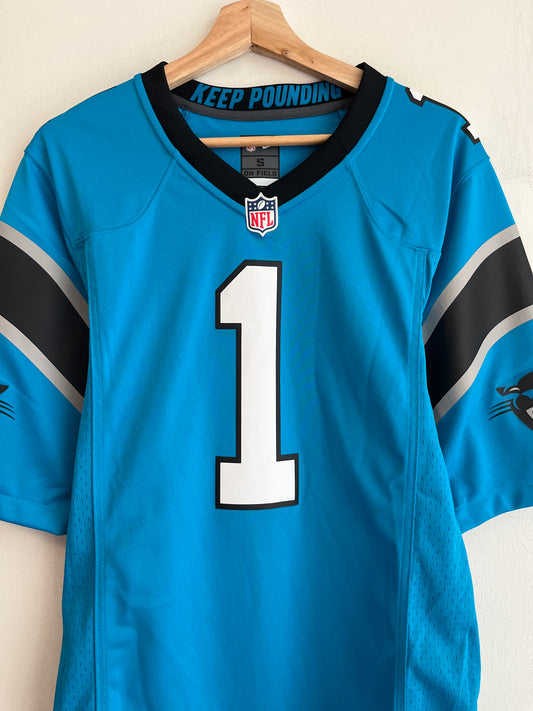 2016 Carolina Panthers Cam Newton Blue Nike Jersey (S)