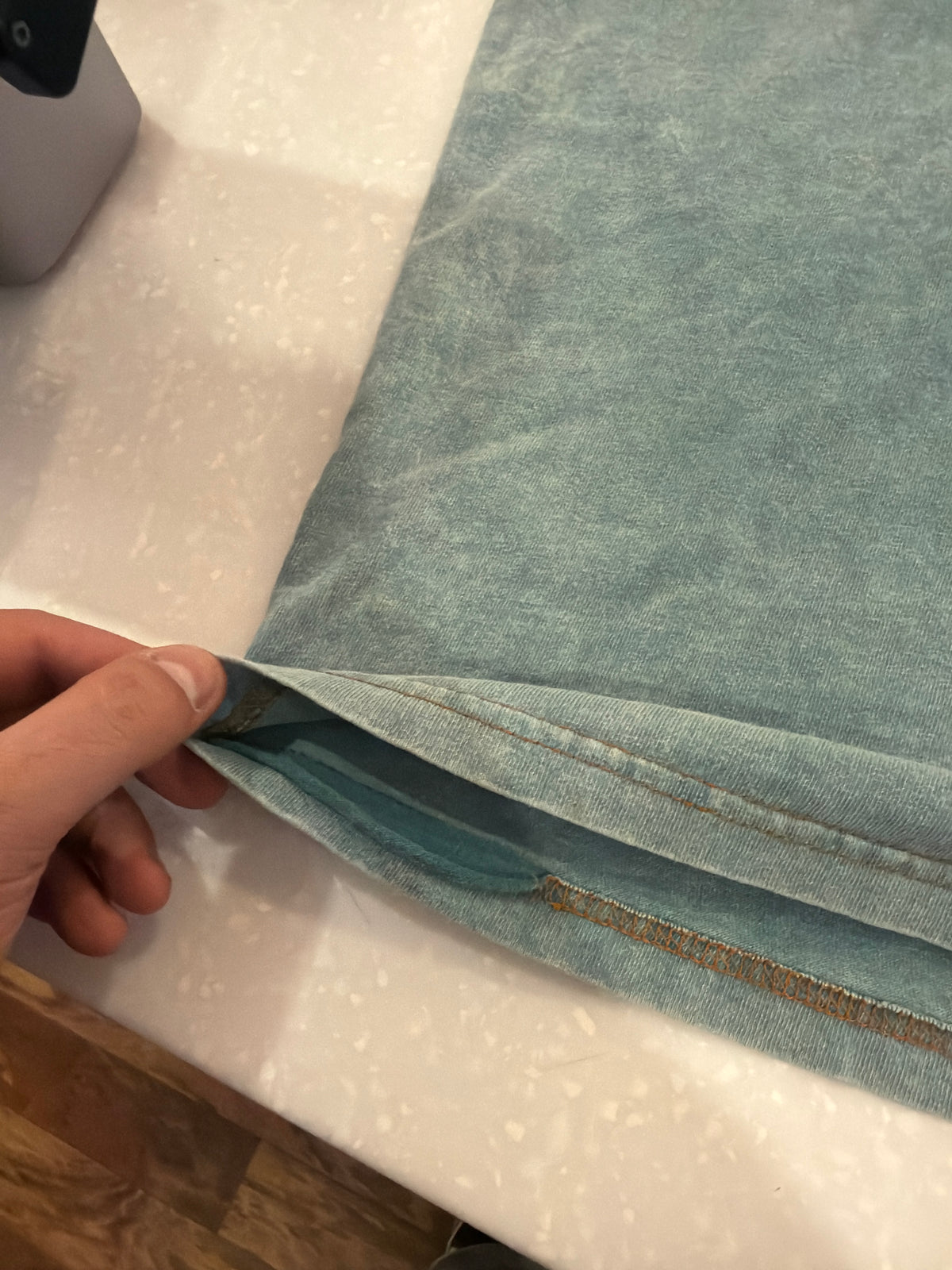 2000 Harley Davidson Canoga Park, CA Teal Faded Tee (XL)