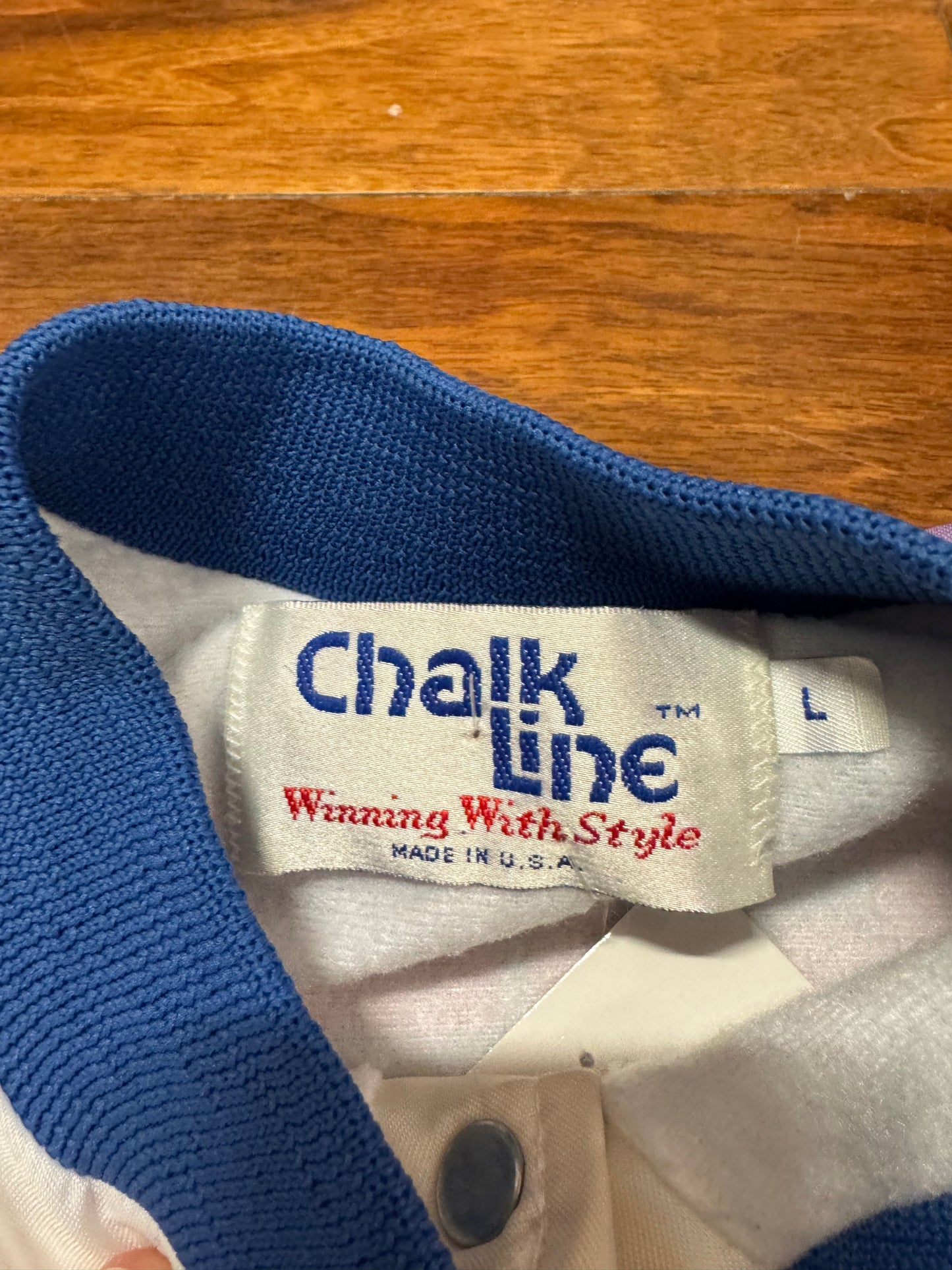 1991 Super Bowl Fanimation Satin Vintage Jacket (L)