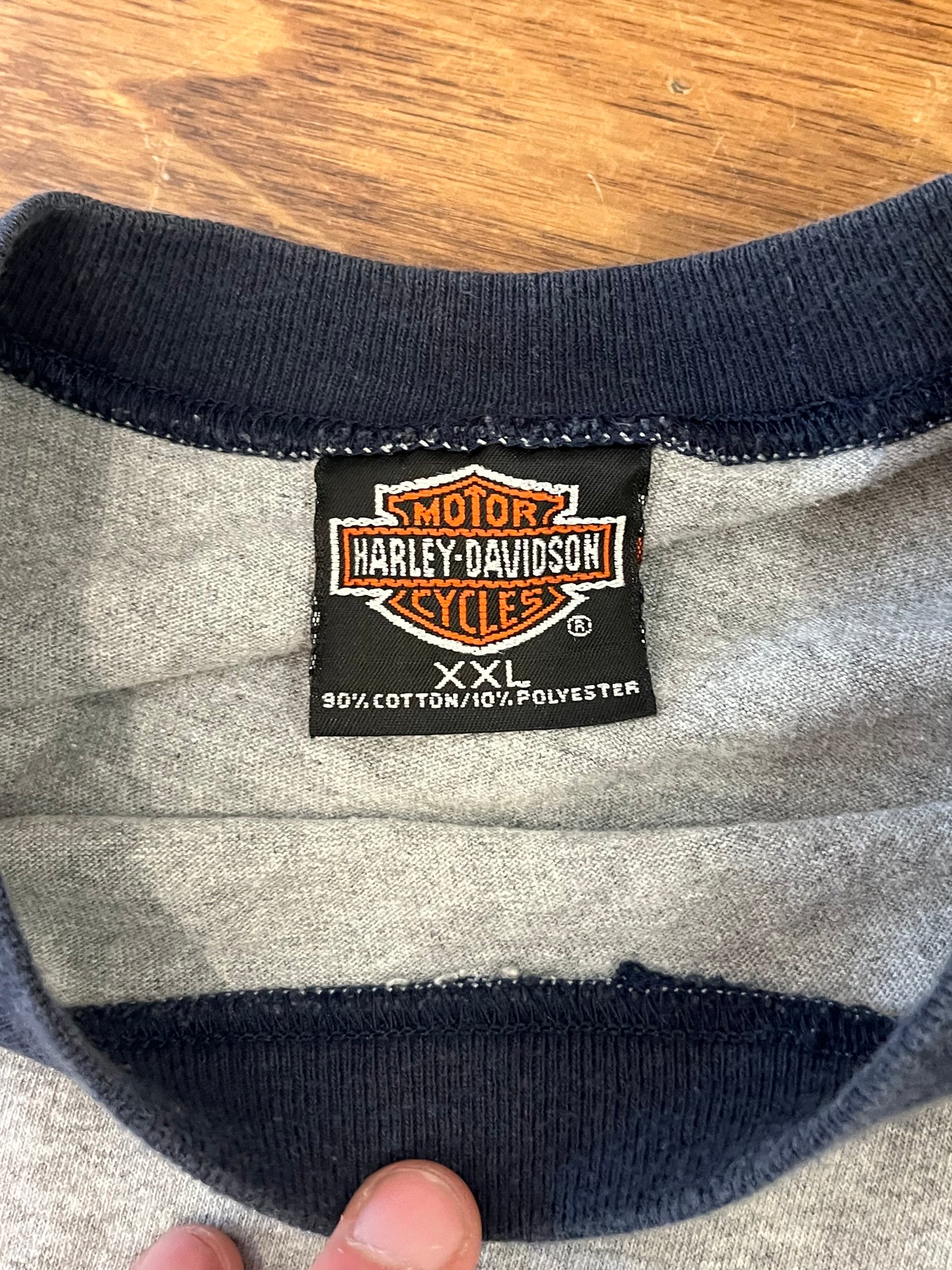2001 Harley St Augustine Two Tone Tee (XXL)