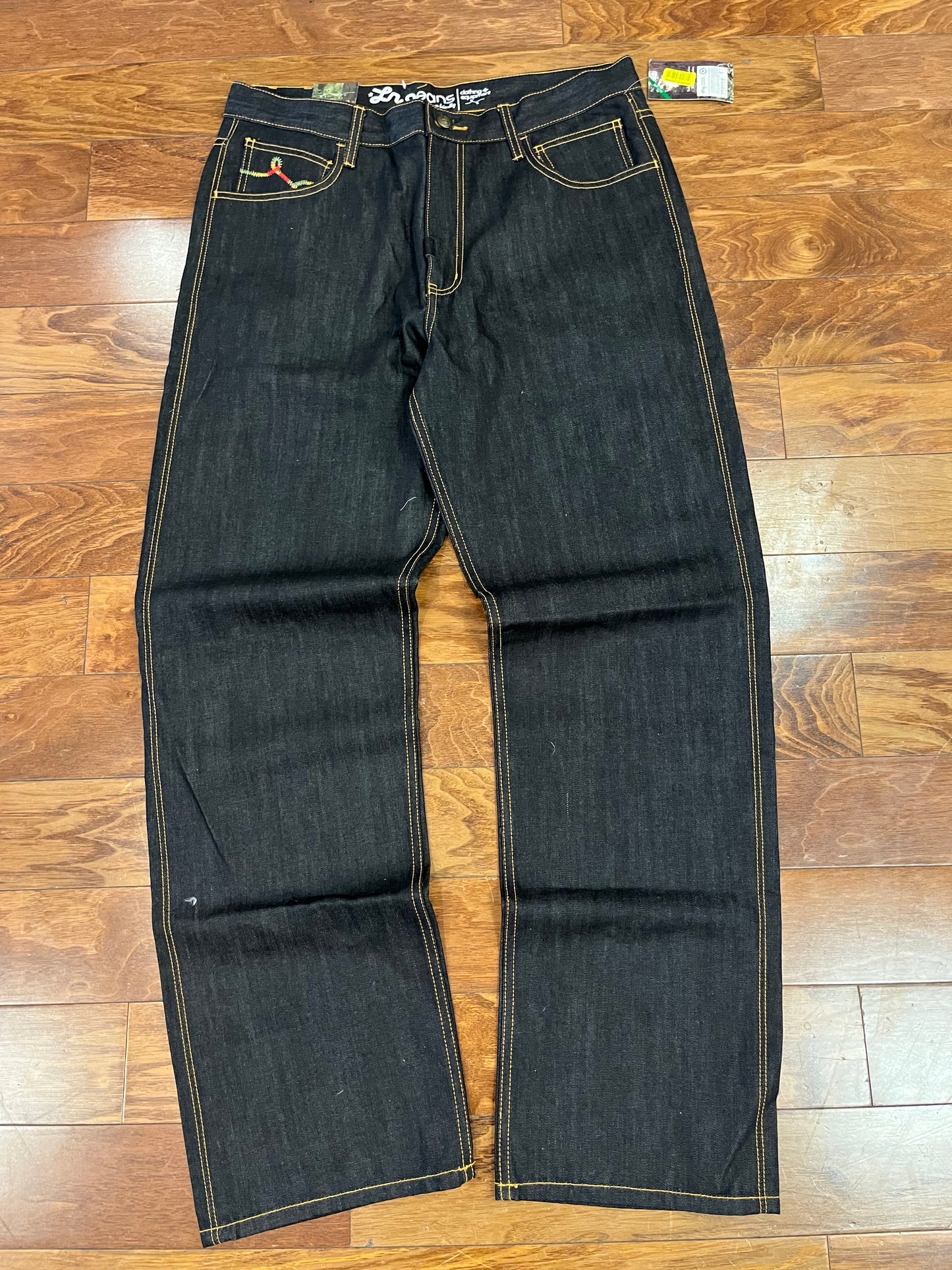 00s LRG Jeans Deadstock Embroidered Jeans (36x34)