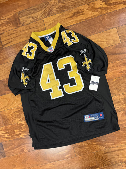 00s New Orleans Saints Darren Sproles #43 Stitched Reebok Jersey (L)