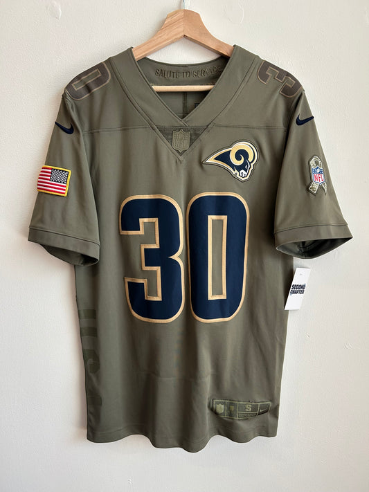2017 Rams Todd Gurley II NFL "Salute to Service" Jersey (S)