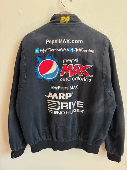 00s Pepsi Max Vintage Faded Nascar Racing Jacket (L)