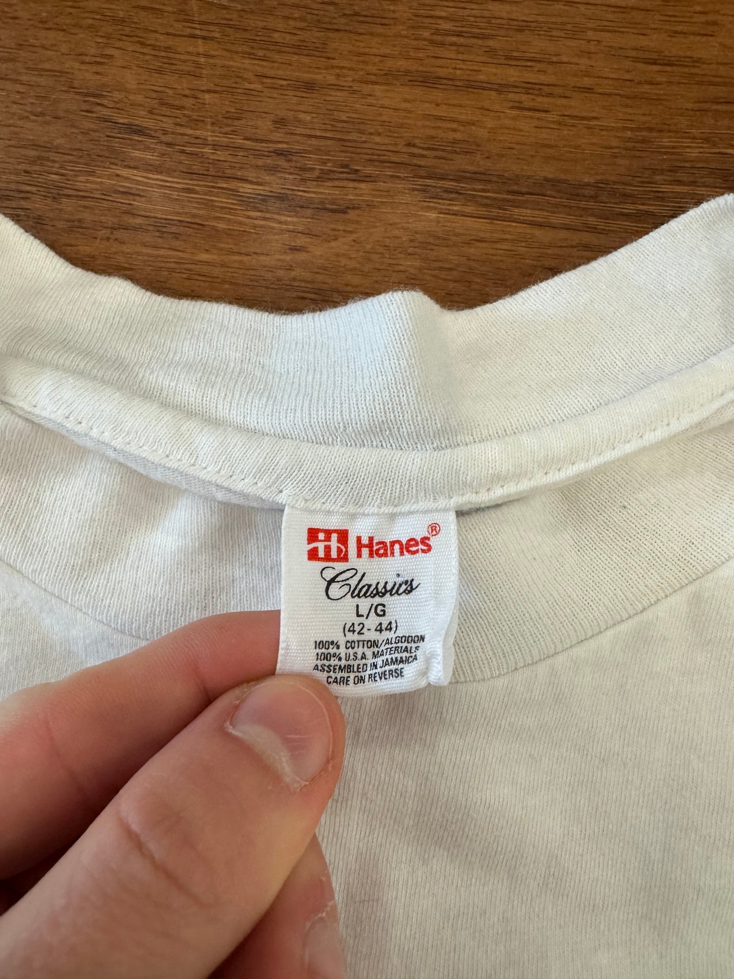 80s Gucci Bootleg White Tee (L)