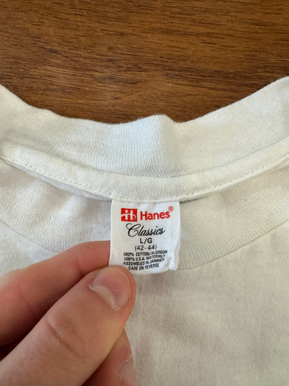80s Gucci Bootleg White Tee (L)