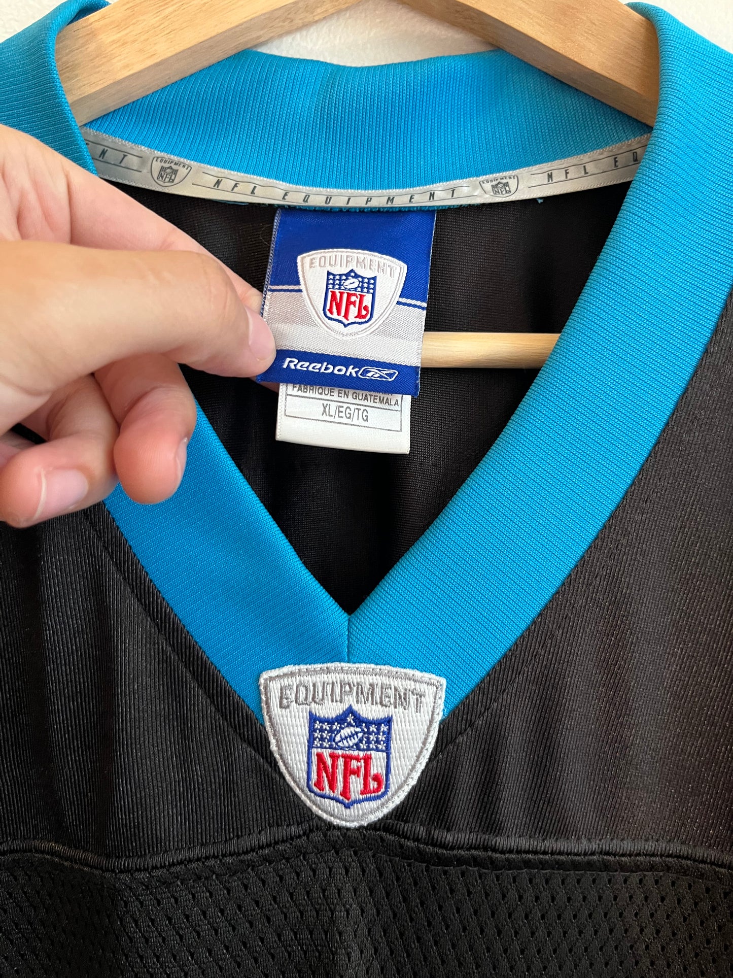 2010s Carolina Panthers Jon Beason Home Jersey (XL)