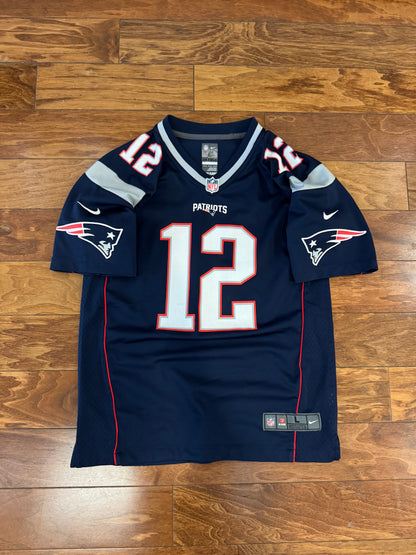 2016 New England Patriots Tom Brady Nike Jersey (Youth L)