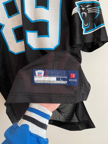 00s Carolina Panthers Steve Smith Reebok Home Jersey (L)