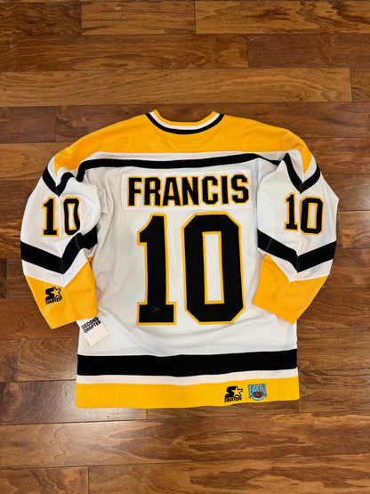 90s Pittsburgh Penguins Ron Francis Starter Jersey (M)