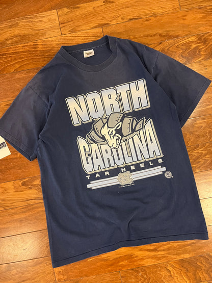 1995 UNC Tar Heels Vintage Faded Tee (XL)