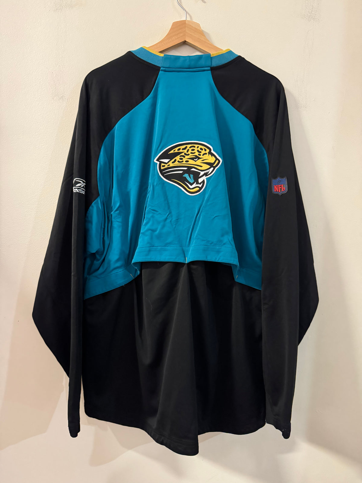 00s Jacksonville Jaguars Reebok Sideline Performance Pullover (XL)