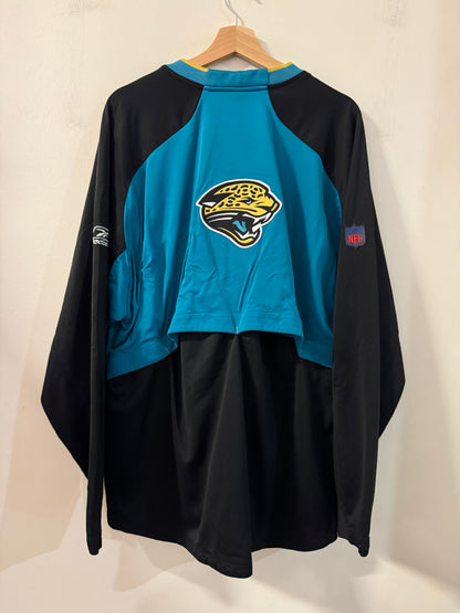 00s Jacksonville Jaguars Reebok Sideline Performance Pullover (XL)