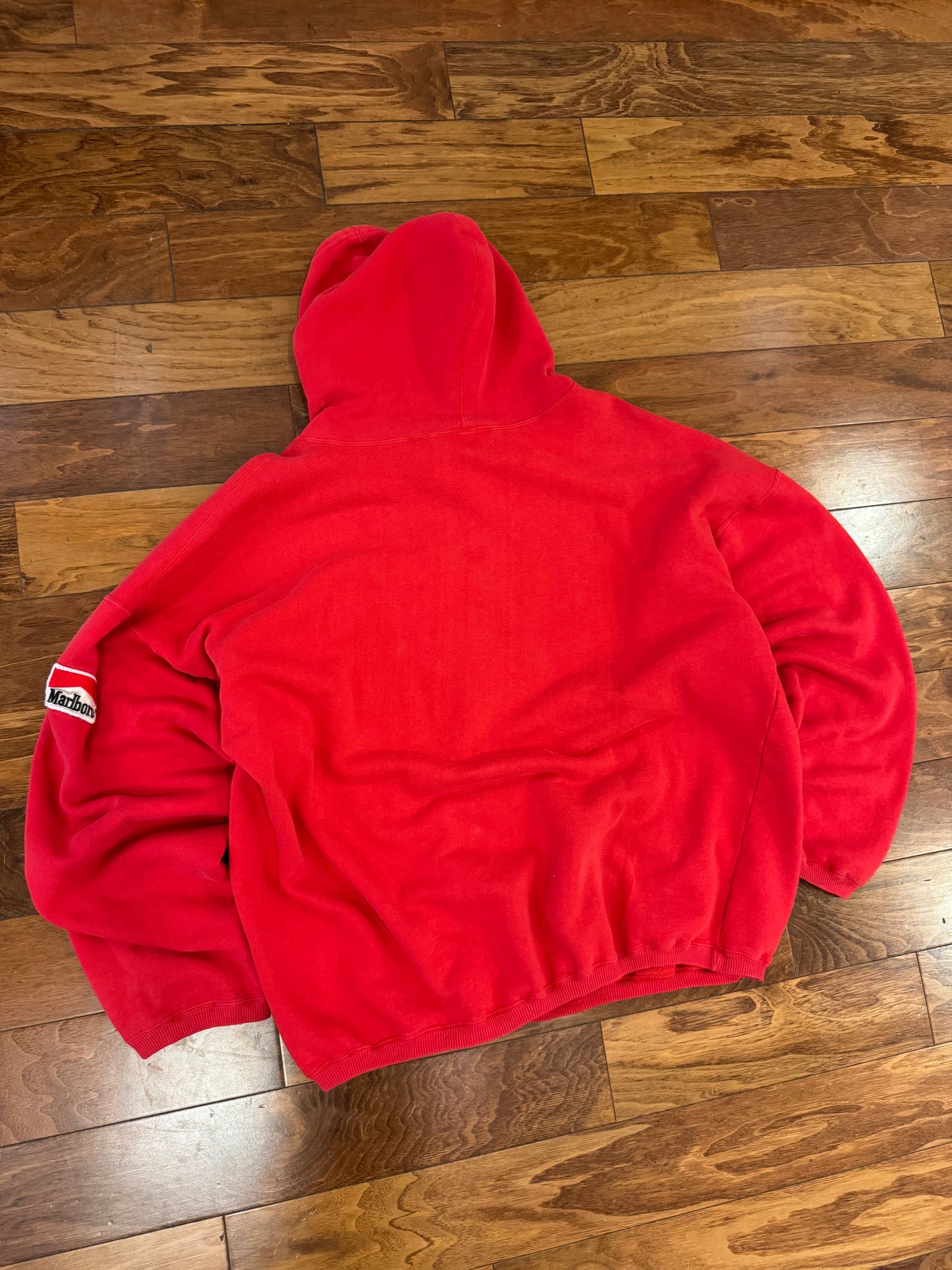 00s Marlboro Essential Red Hoodie (XL)