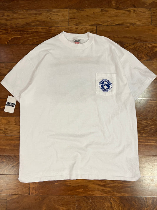 90s Richard Petty Vintage Nascar Pocket Tee (XXL)