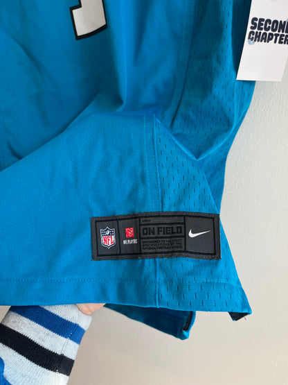 2015 Carolina Panthers Cam Newton Blue Jersey (Women’s L)