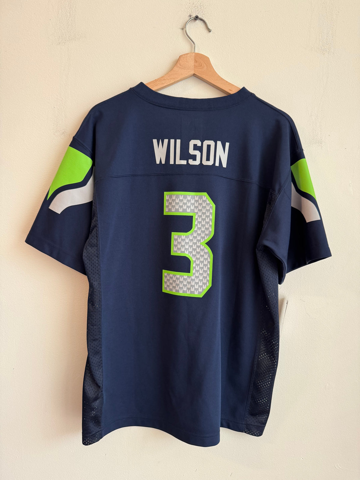 2010s Seattle Seahawks Russell Wilson NFL Team Jersey (Youth XL)
