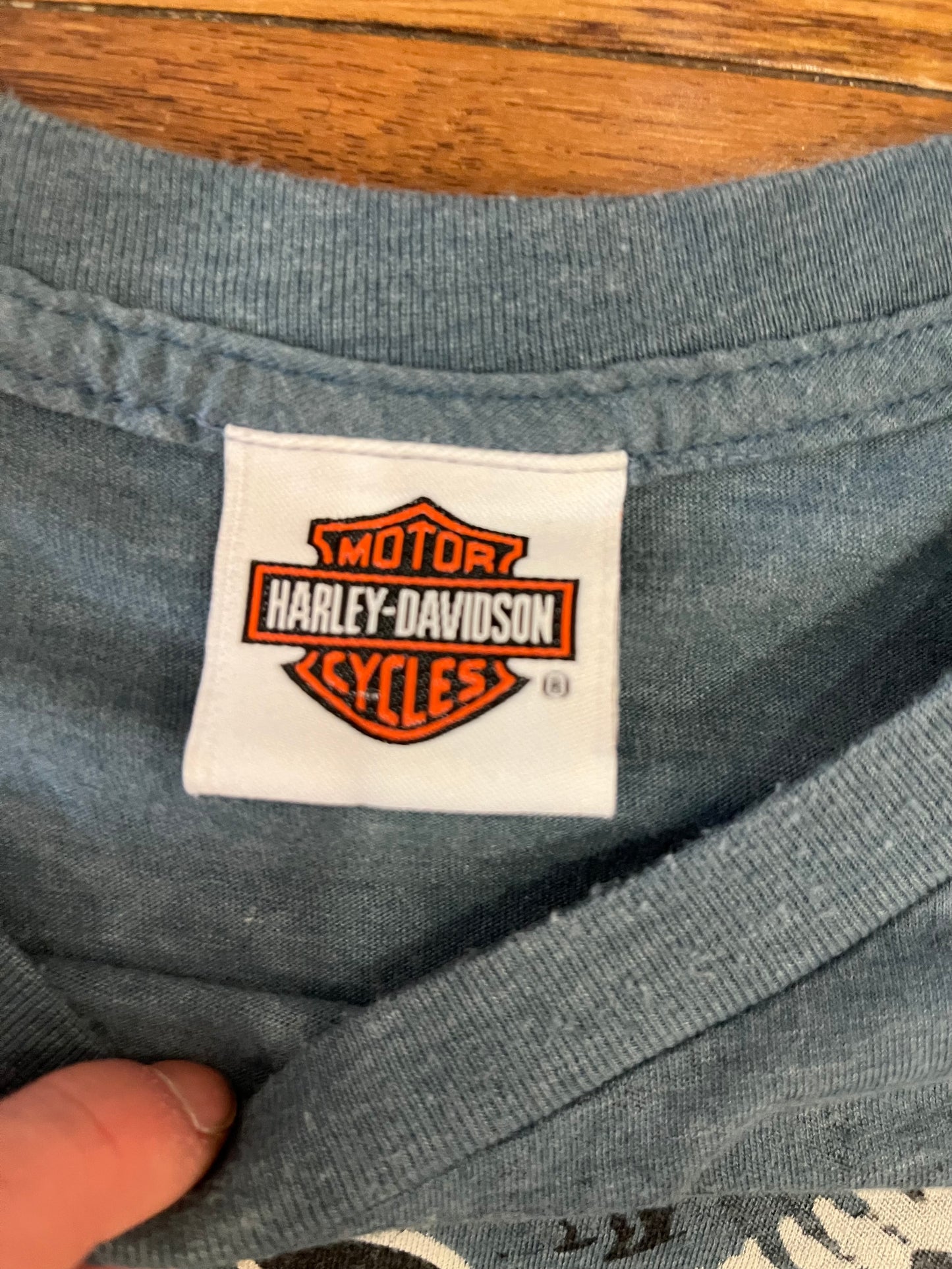 2012 Harley Davidson Affliction Blue Tee (XL)