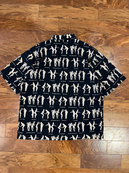 00s Playboy SS AOP Button Up Shirt (XL)