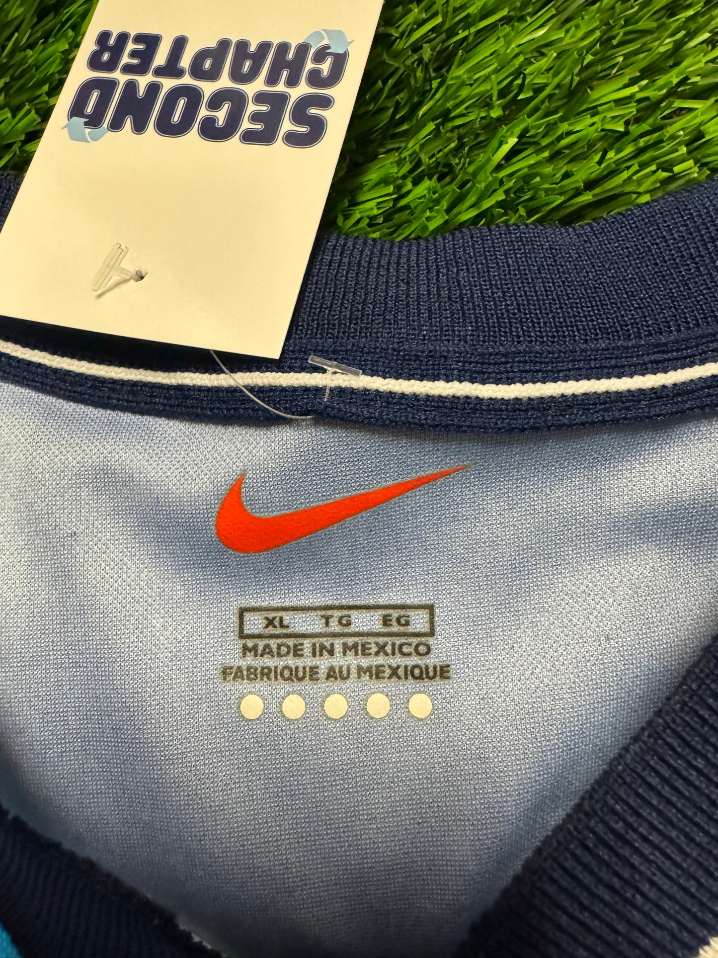 90s Tampa Bay Mutiny Nike MLS Defunct Club Vintage Home Jersey (XL)