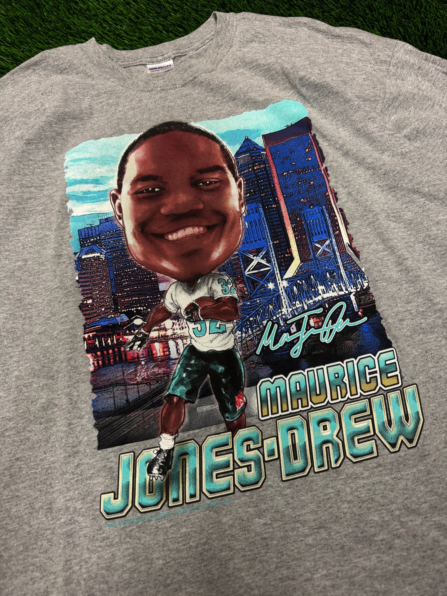 2010 Jacksonville Jaguars Maurice Jones-Drew Big Face Tee (XL)