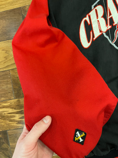 90s Hickory Crawdads Vintage MLB Letterman Jacket (XL)