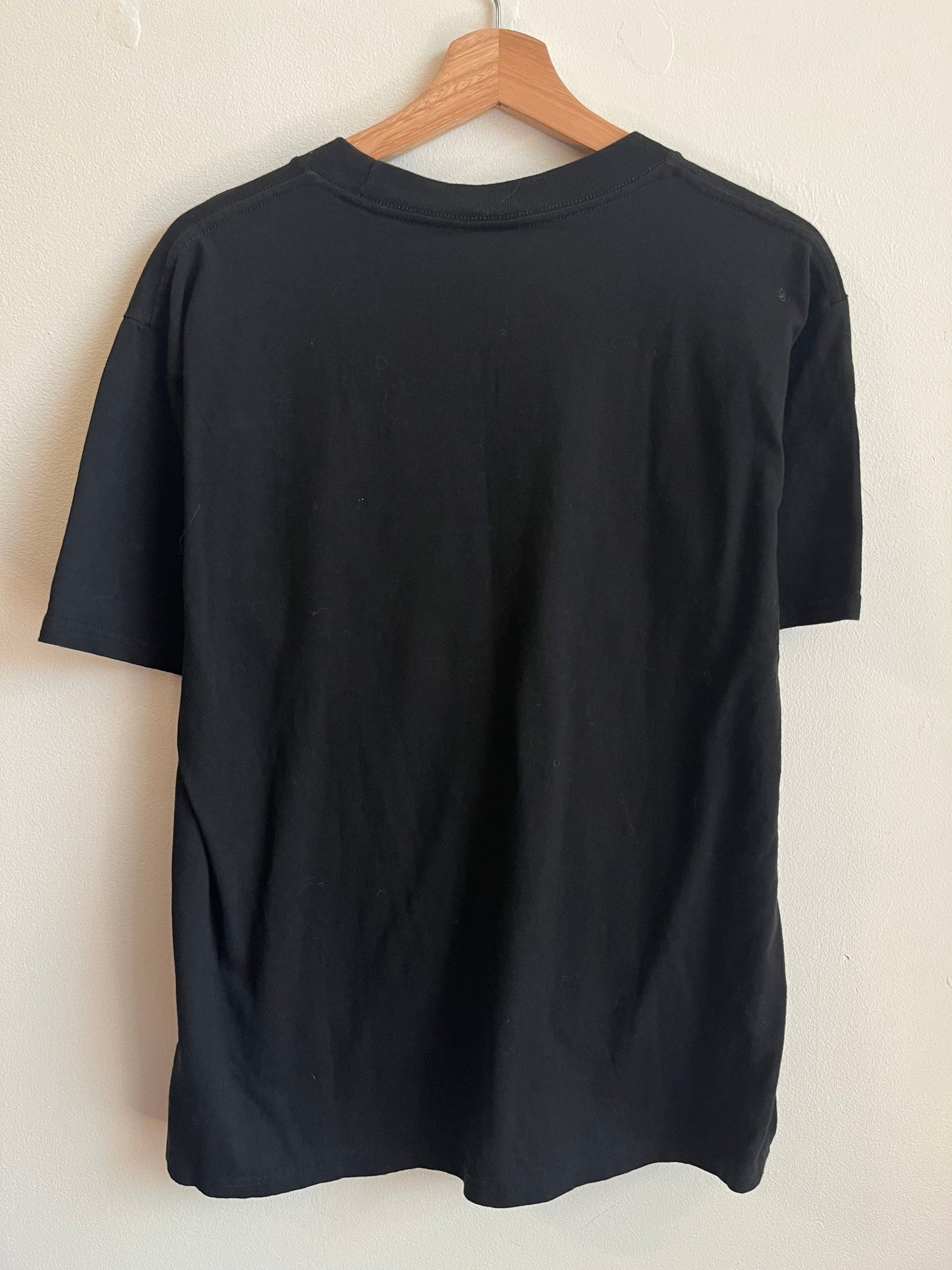 00s Charlotte Bobcats Spell Out Black Tee (M)