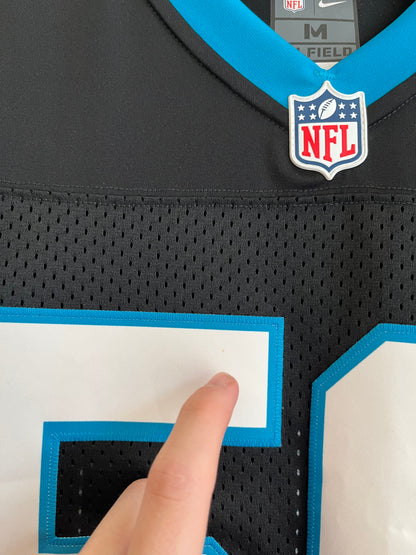 2016 Carolina Panthers Luke Kuechly Stitched Nike Home Jersey (M)