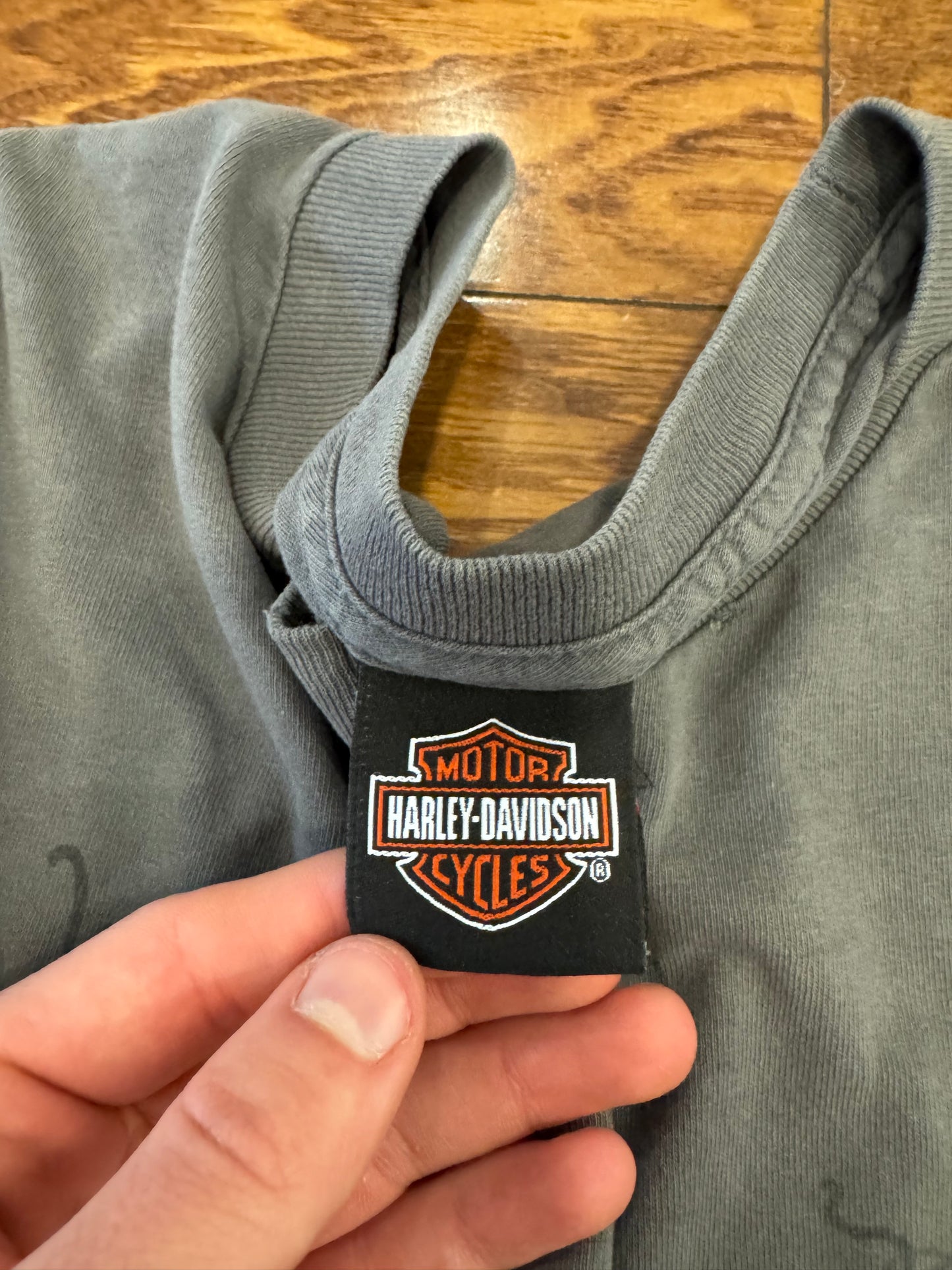 00s Harley Davidson Daytona Charcoal Long-Sleeve (XL)