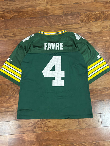 90s Green Bay Packers Brett Favre Starter Jersey (L)