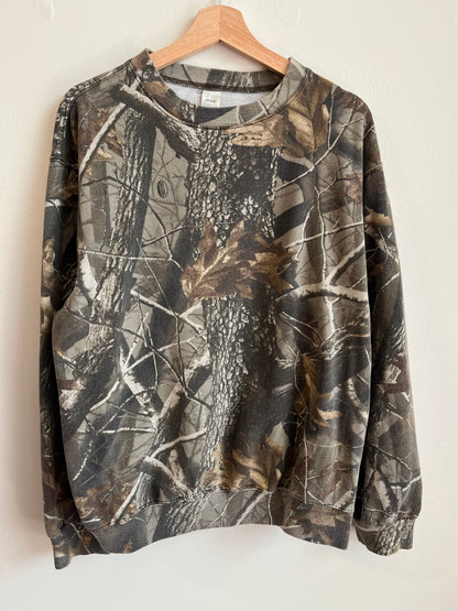 00s Liberty Camo Essential Crewneck (L)