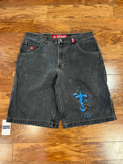 00s Jnco Jeans Panther Carpenter Shorts (36)