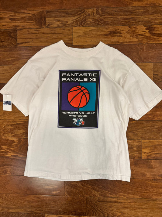 2000 Charlotte Hornets v Miami Heat Tee (XL)