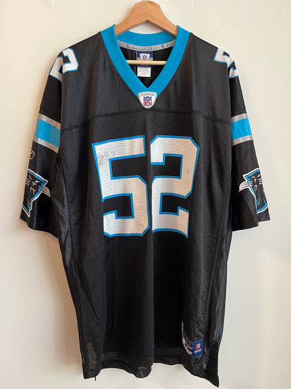 00s Carolina Panthers Jon Beason Reebok Home Jersey (XL)