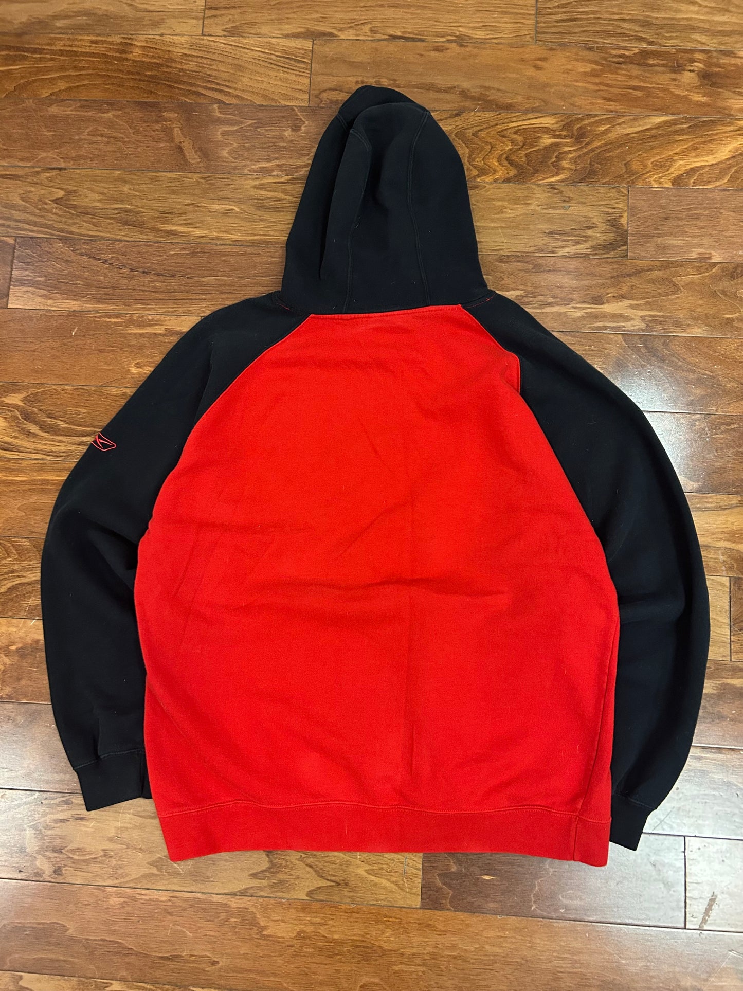 00s Chicago Bulls Two Toned Reebok Hoodie (L)