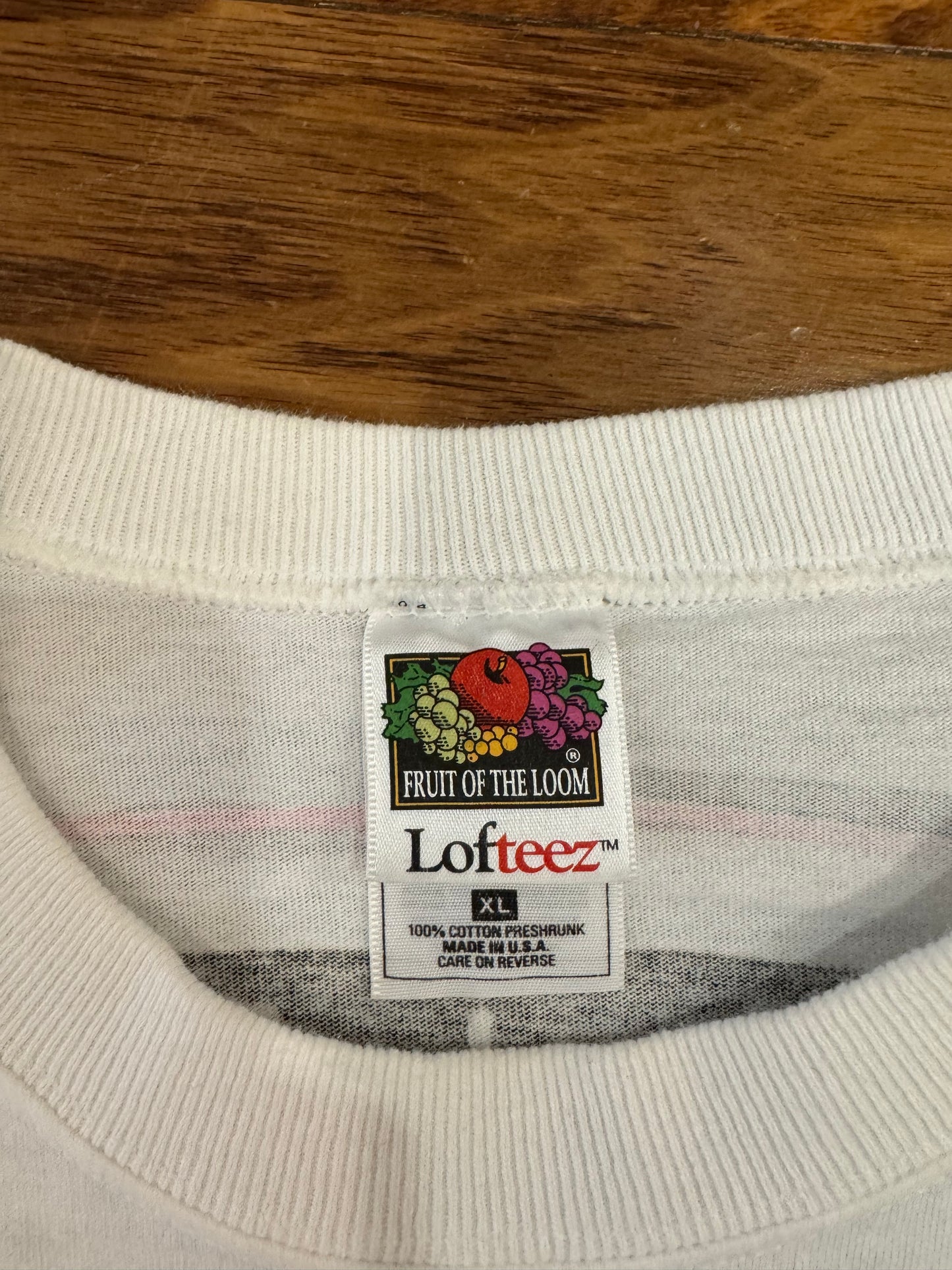 1997 Nascar Winston "Cup Nothing But Racing" AOP Tee (XL)