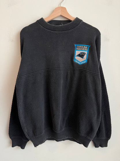 90s Carolina Panthers Lee Patched Sweater (M)