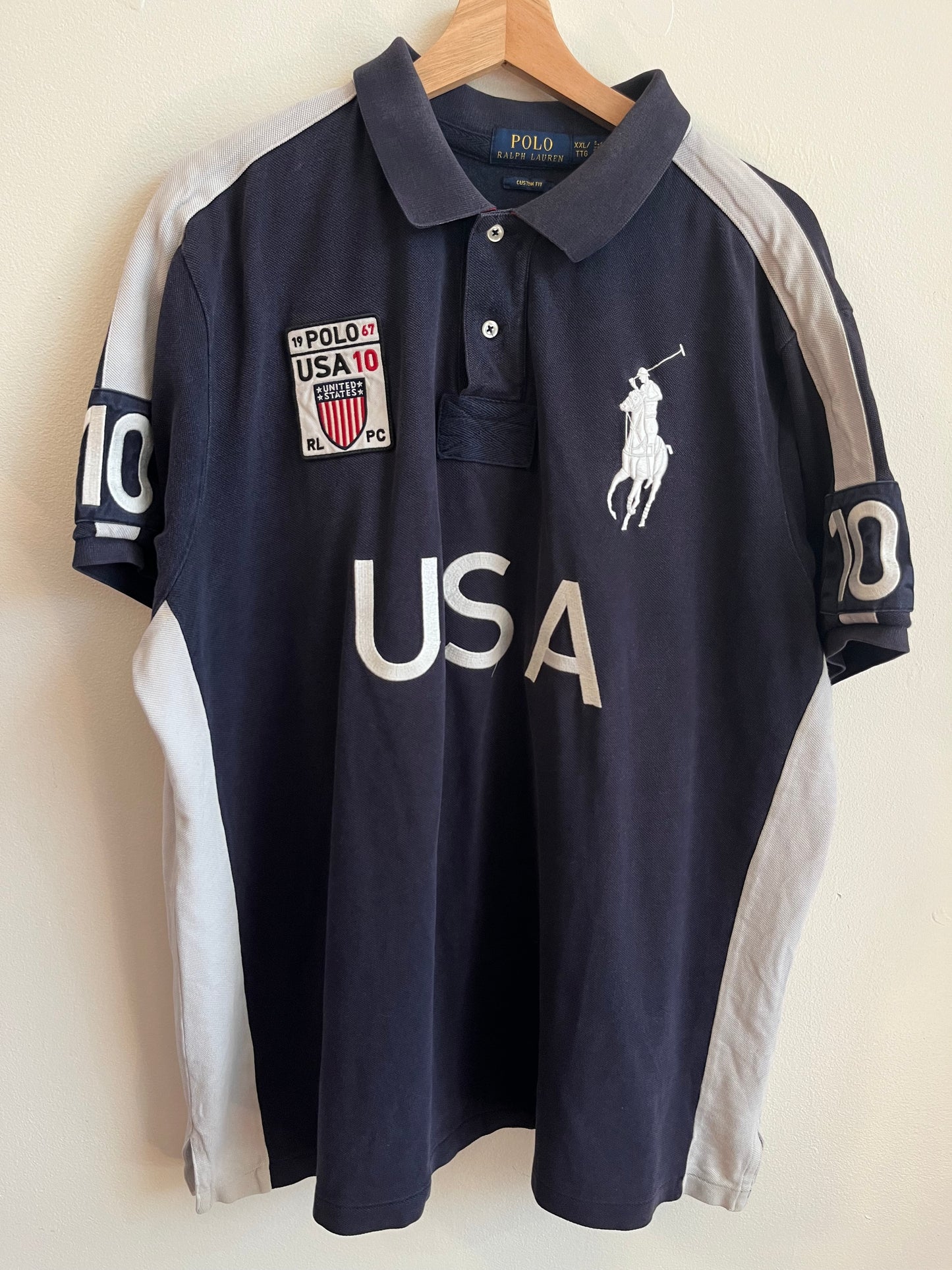 2010 Polo Ralph Lauren Big Pony USA Polo Shirt (XXL)